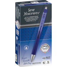 SERVE X BERRY ROLLER KALEM 0,7 UÇ MAVİ